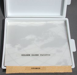 Celee Evans Porcelain: Golden Globe Gild & Carry Gold Palette