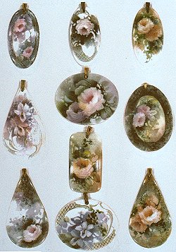 Celee Evans Porcelain Study: Pendants #1