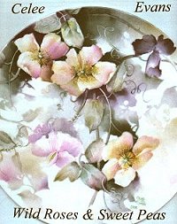 Celee Evans Porcelain Study: Wild Roses & Sweet Peas